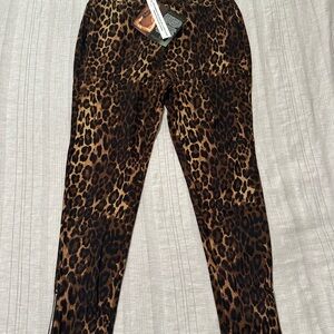 Leopard Print Pants